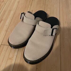 Dr. Martens Beige Carlson Clog Size 8